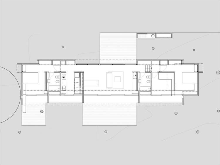 Exposed Concrete Houses in Argentina: 50 Projects and Their Floor Plans - Image 99 of 101