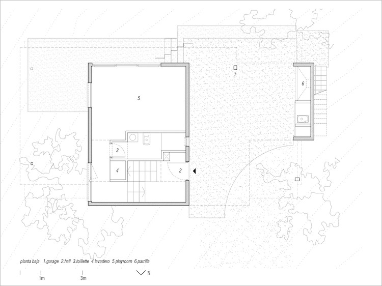 Exposed Concrete Houses in Argentina: 50 Projects and Their Floor Plans - Image 66 of 101