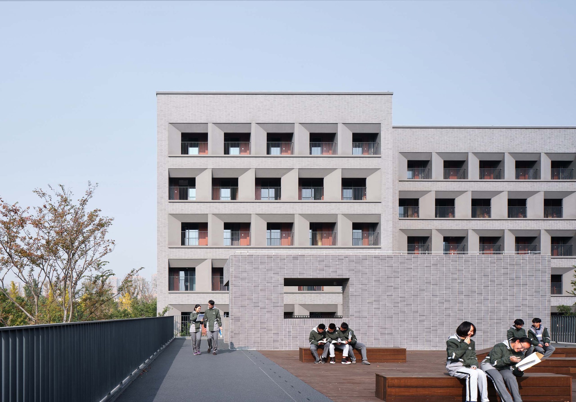 Student Dormitory of Hangzhou No.2 High School Qianjiang Campus / UAD ...