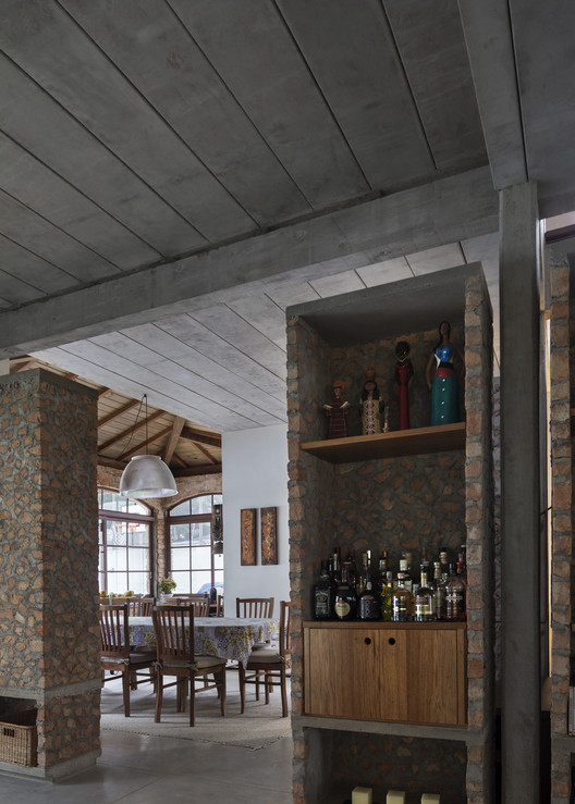 Casa Angatuba / messina | rivas Casa Angatuba / messina | rivas - Fotografía interior, Madera, Fijación Vigas
