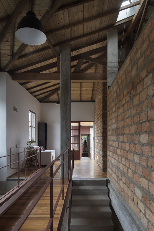 Casa Angatuba / messina | rivas Casa Angatuba / messina | rivas - Fotografía interior, Madera, Ladrillo
