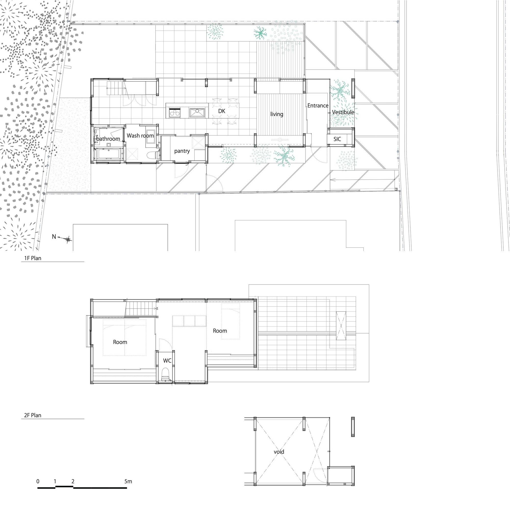 Gallery of Wall Pillar House / SAI Architectural Design Office 15