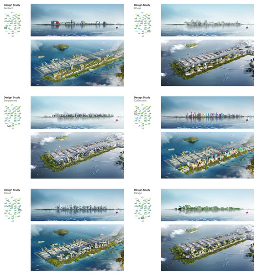 MVRDV Reveals a Smart City Proposal for the Tencent Headquarters Campus in Qianhai Bay MVRDV Reveals a Smart City Proposal for the Tencent Headquarters Campus in Qianhai Bay - Image 16 of 26