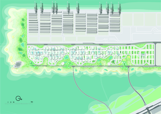 MVRDV Reveals a Smart City Proposal for the Tencent Headquarters Campus in Qianhai Bay MVRDV Reveals a Smart City Proposal for the Tencent Headquarters Campus in Qianhai Bay - Image 19 of 26