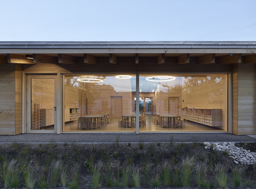 Trumpf Day-Care Center / Barkow Leibinger Trumpf Day-Care Center / Barkow Leibinger - Exterior Photography, Concrete, Column, Beam