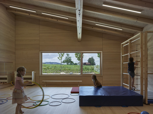 Trumpf Day-Care Center / Barkow Leibinger Trumpf Day-Care Center / Barkow Leibinger - Interior Photography, Wood