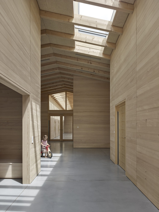 Trumpf Day-Care Center / Barkow Leibinger Trumpf Day-Care Center / Barkow Leibinger - Interior Photography, Wood, Concrete