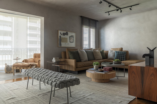 Jardins Apartment / AS Design Arquitetura - Interior Photography, Living Room, Wood
