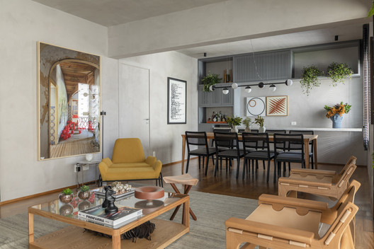 Jardins Apartment / AS Design Arquitetura - Interior Photography, Dining room, Wood