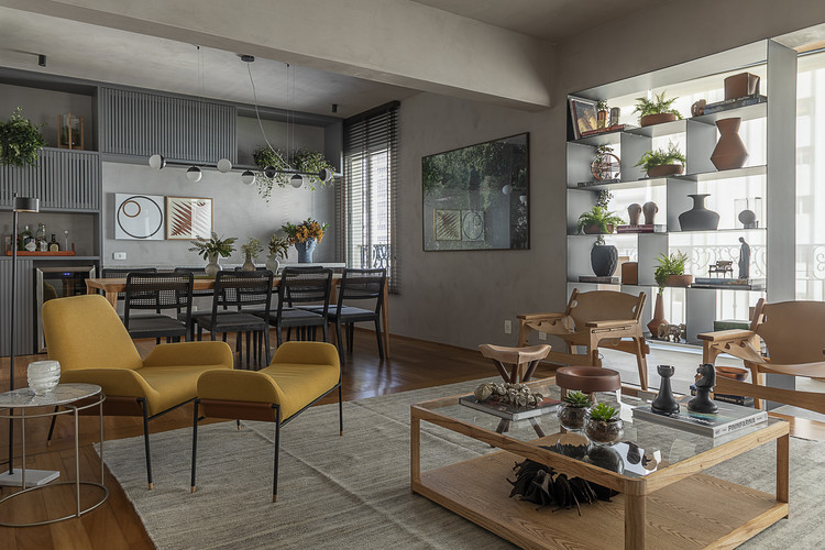 Jardins Apartment / AS Design Arquitetura - Interior Photography, Dining room, Wood