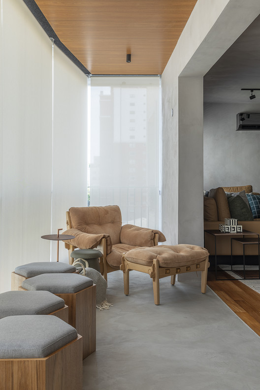 Jardins Apartment / AS Design Arquitetura - Interior Photography, Living Room, Wood