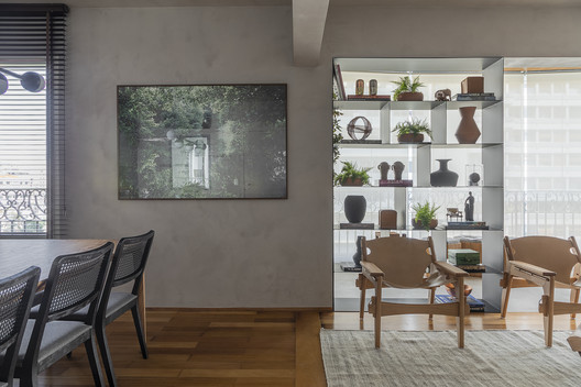Jardins Apartment / AS Design Arquitetura - Interior Photography, Dining room, Wood, Chair