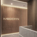 Oficinas Medckin / RA! - Interiores De Oficina, Fachada, Iluminación