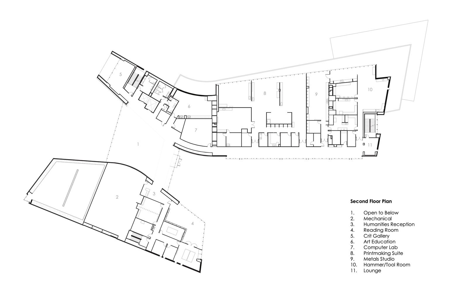 Galeria de Centro de Artes Visuais da Boise State University / HGA