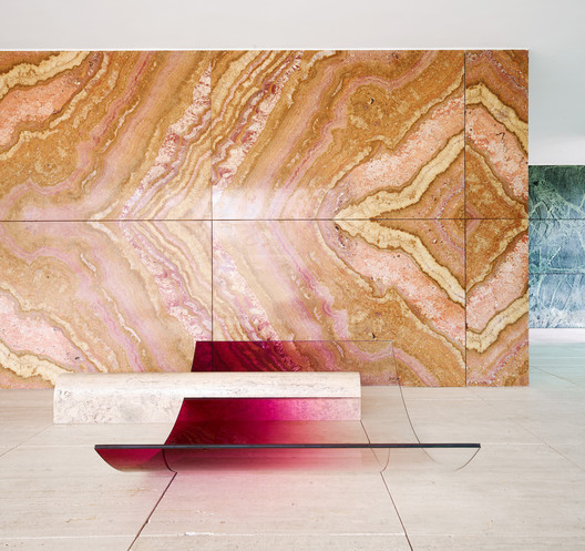 "No Fear of Glass", an Artistic Intervention in the Mies van der Rohe Pavilion by Sabine Marcelis - Image 9 of 13