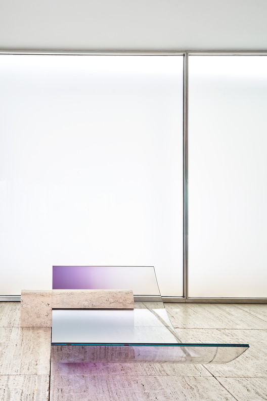 "No Fear of Glass", an Artistic Intervention in the Mies van der Rohe Pavilion by Sabine Marcelis - Image 2 of 13