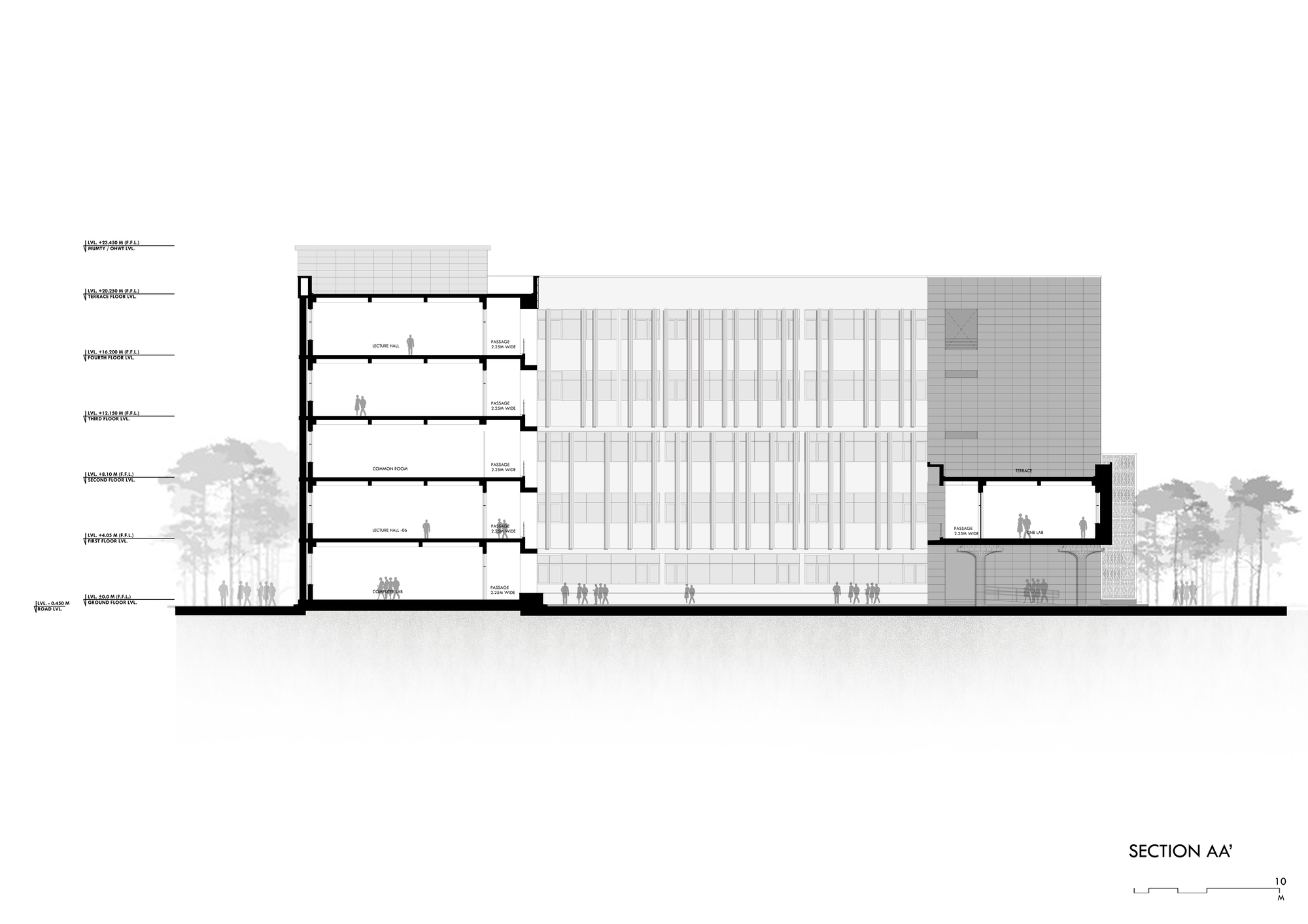 Gallery of Vidya Devi Jindal Paramedical College / SpaceMatters - 16