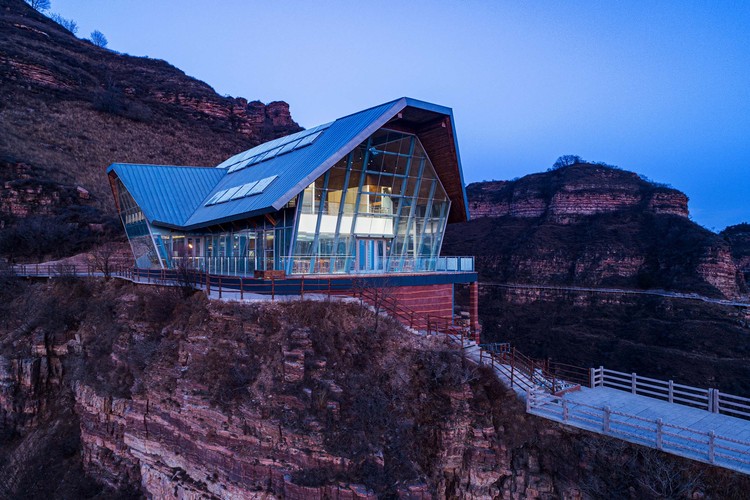 Restaurant on the Cliff / Skyland Architecture - Exterior Photography