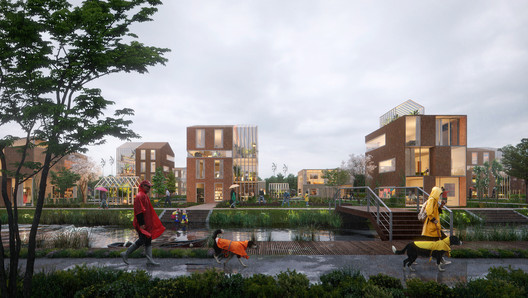 UNSense Develops an Adaptive Neighborhood of 100 Homes, part of UNStudio Brainport Smart District Master Plan UNSense Develops an Adaptive Neighborhood of 100 Homes, part of UNStudio Brainport Smart District Master Plan - Image 4 of 17