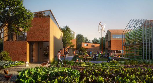 UNSense Develops an Adaptive Neighborhood of 100 Homes, part of UNStudio Brainport Smart District Master Plan UNSense Develops an Adaptive Neighborhood of 100 Homes, part of UNStudio Brainport Smart District Master Plan - Image 5 of 17