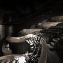Coca-Cola Stage at the Alliance Theatre / Trahan Architects - Interior Photography, Theater, Handrail