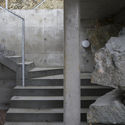 Villa Oreveien / Lie Øyen Arkitekter - Interior Photography, Stairs, Concrete, Handrail