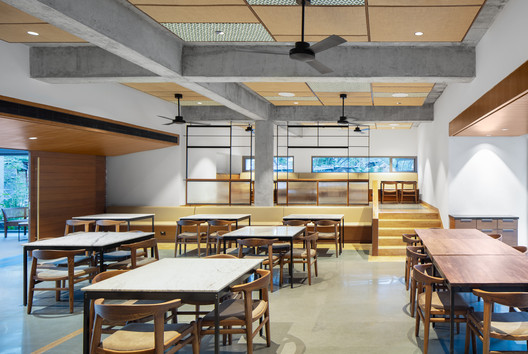 Bangalore International Centre / Hundredhands - Interior Photography, Dining room, Wood