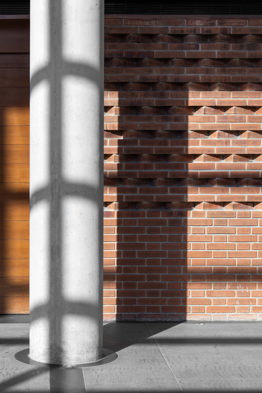 Bangalore International Centre / Hundredhands - Interior Photography, Brick, Concrete