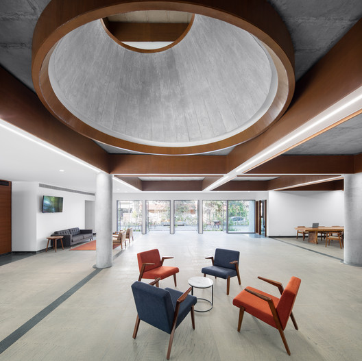 Bangalore International Centre / Hundredhands - Interior Photography, Living Room, Wood