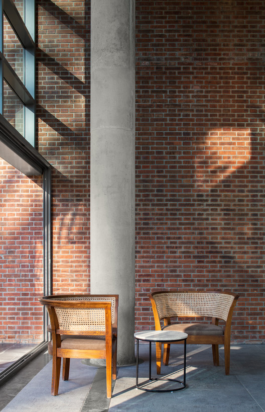 Bangalore International Centre / Hundredhands - Interior Photography, Brick