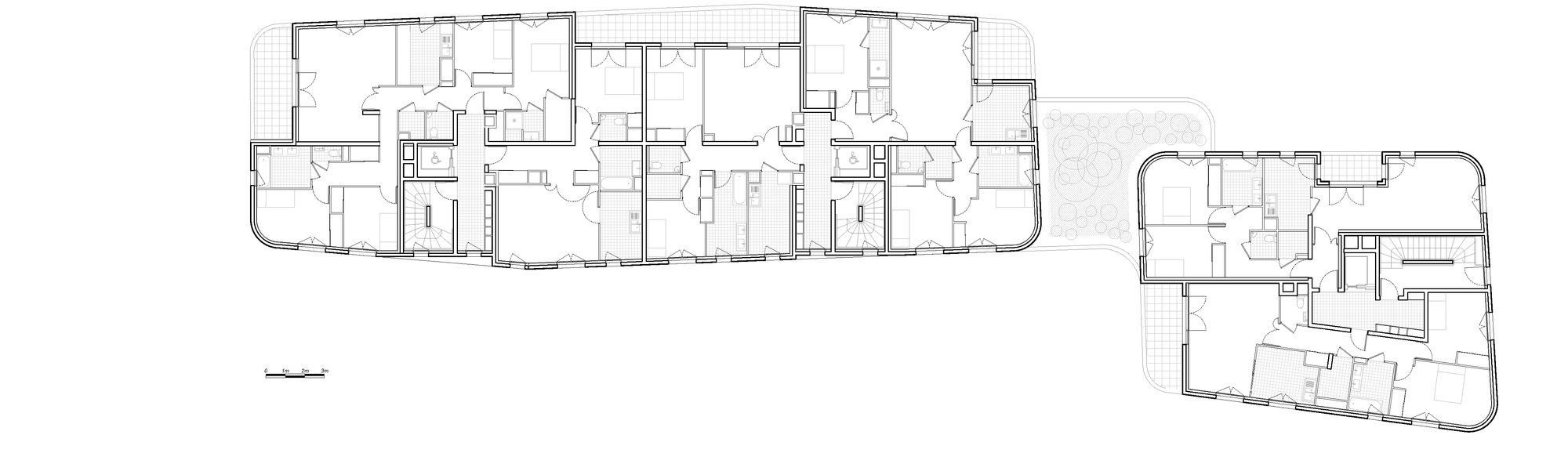 Gallery of 46 Apartments in Gentilly / Tectône 18