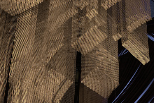 Fillmore Sculpture at Cathédrale Restaurant / Tresoldi Studio - Interior Photography