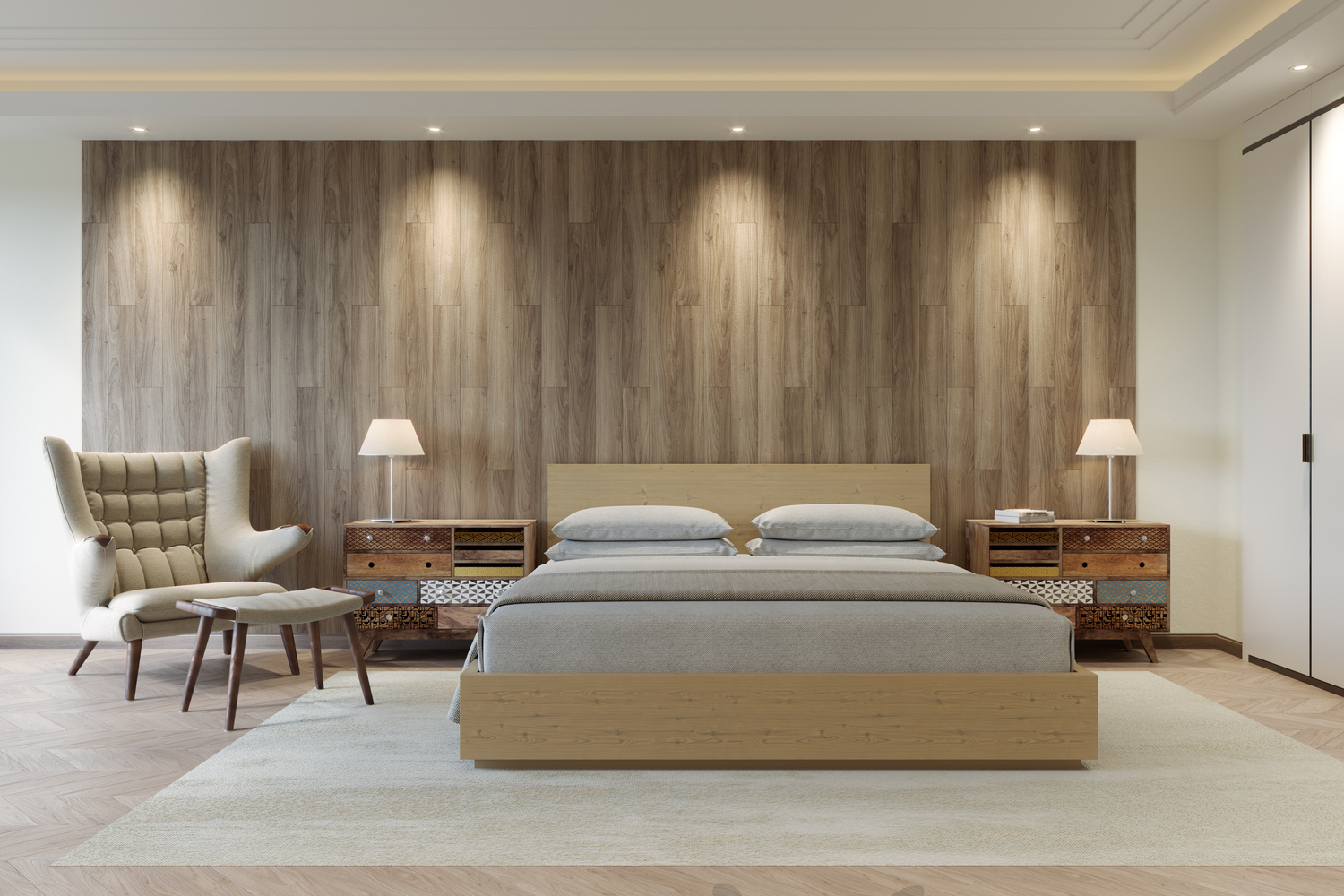 Galería de Revestimientos de madera para paredes y muebles interiores ...