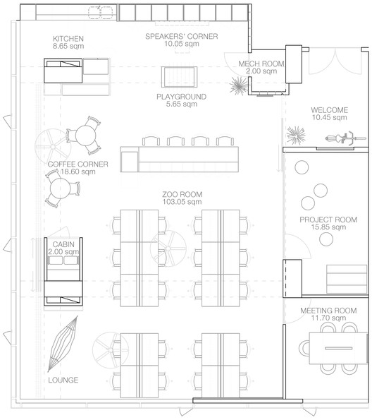 Offices and Workspaces in Colombia: Examples of Architecture in Plan - Image 13 of 13