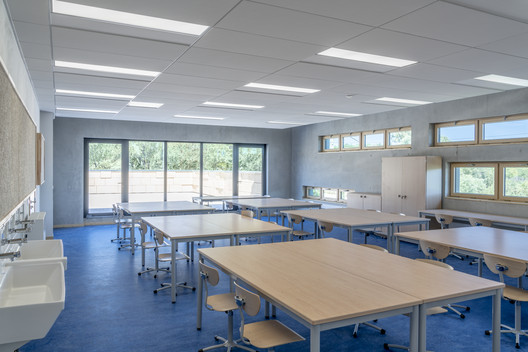 Ada Lovelace secondary school / Ateliers A+ - Interior Photography, Kitchen, Glass