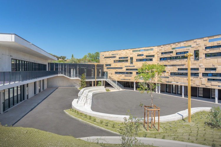 Ada Lovelace secondary school / Ateliers A+ - Exterior Photography, Facade