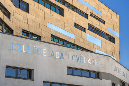 Ada Lovelace secondary school / Ateliers A+ - Exterior Photography, Facade