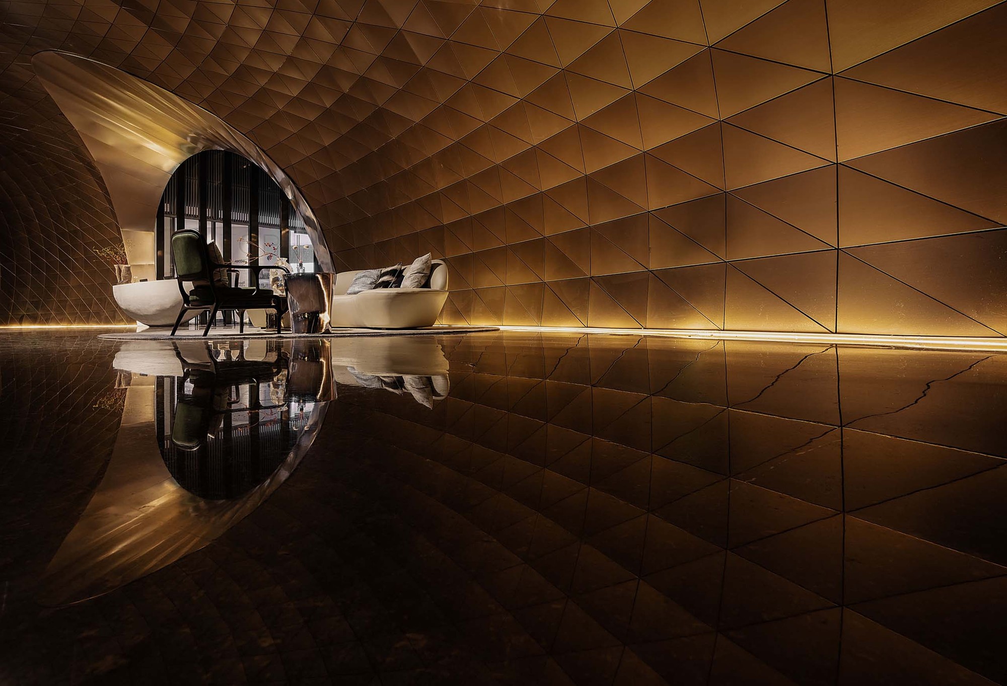 画廊 苏州天鹅港华庭 / 上海日清建筑设计 - 24