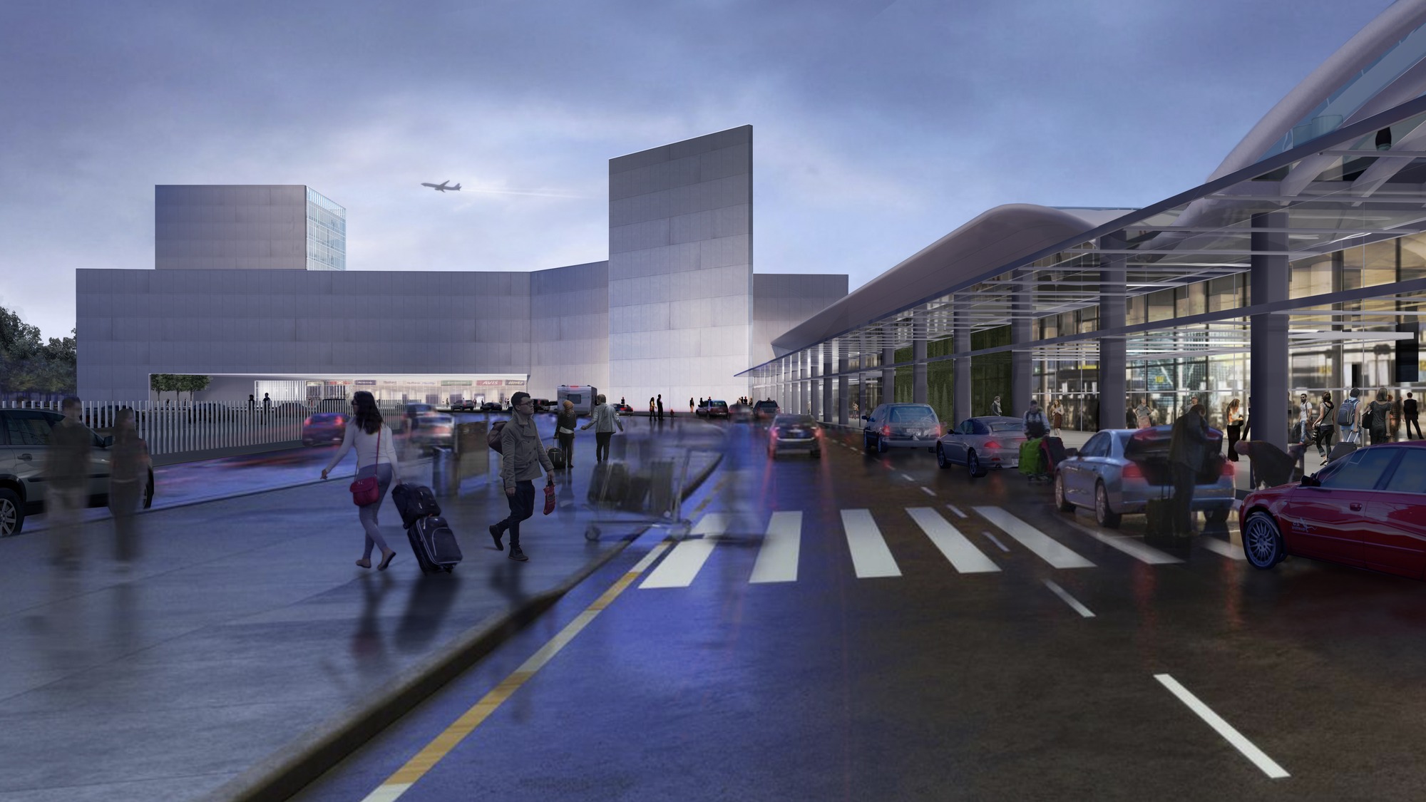 Galería de Proyecto ganador para la ampliación de la Terminal 1 del Aeropuerto de Guadalajara 3 Galería de Proyecto ganador para la ampliación de la Terminal 1 del Aeropuerto de Guadalajara 3