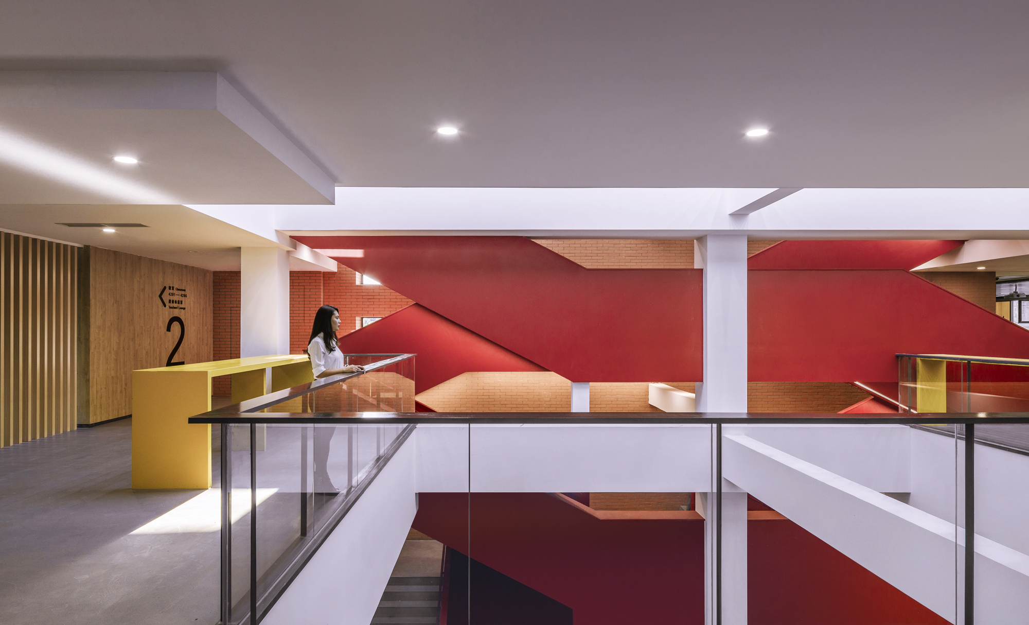 Gallery of Interior Reconstruction of the Fourth Teaching Building of ...