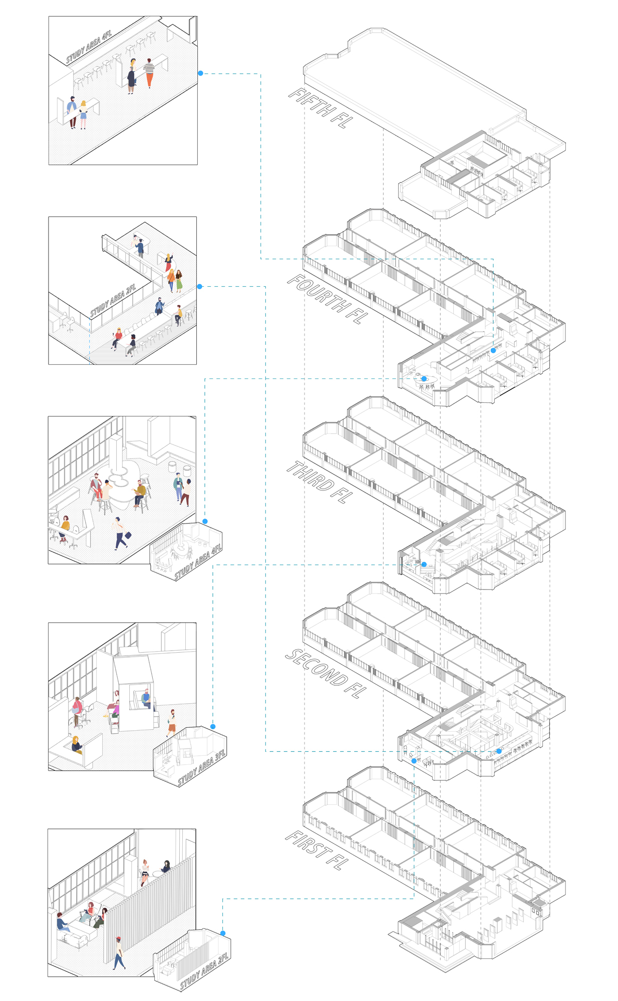 Gallery of Interior Reconstruction of the Fourth Teaching Building of ...