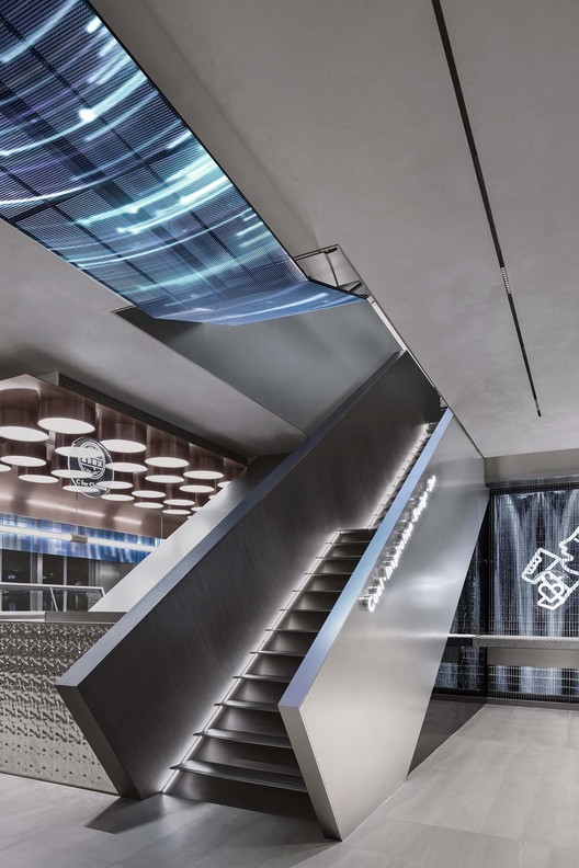 HEYTEA LAB, Shenzhen OCT Harbor Store  / TOMO DESIGN - Interior Photography, Stairs, Handrail