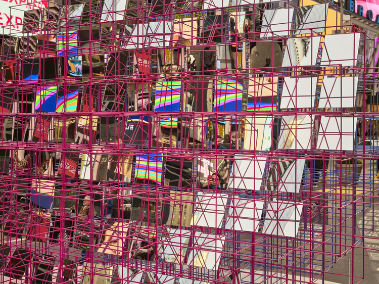 Heart Squared Installation, Designed by MODU and Eric Forman, Opens in Times Square - Image 7 of 8
