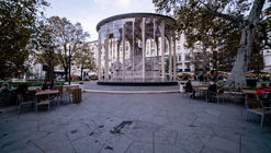 Art Shield Statue Conservation Pavilion / Hello Wood