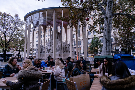 Art Shield Statue Conservation Pavilion / Hello Wood - Exterior Photography