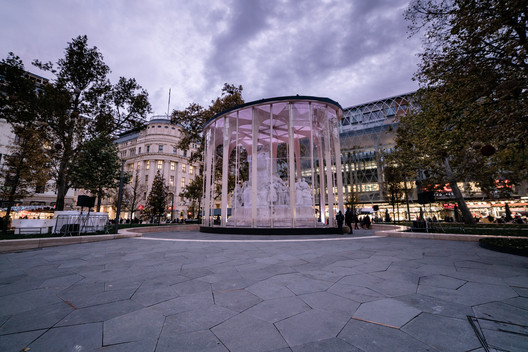 Art Shield Statue Conservation Pavilion / Hello Wood - Exterior Photography, Arch