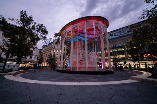 Art Shield Statue Conservation Pavilion / Hello Wood - Exterior Photography, Facade