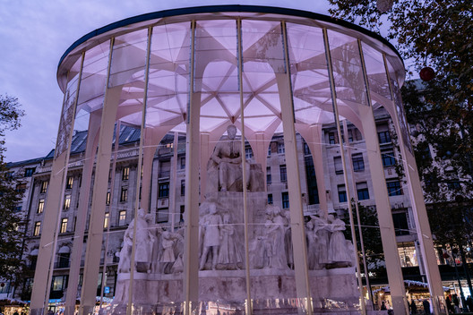 Art Shield Statue Conservation Pavilion / Hello Wood - Exterior Photography