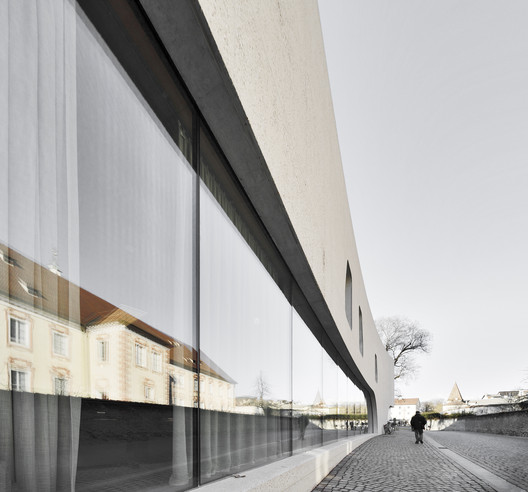 TreeHugger Tourist Information Office / MoDusArchitects - Interior Photography, Stairs, Facade, Concrete