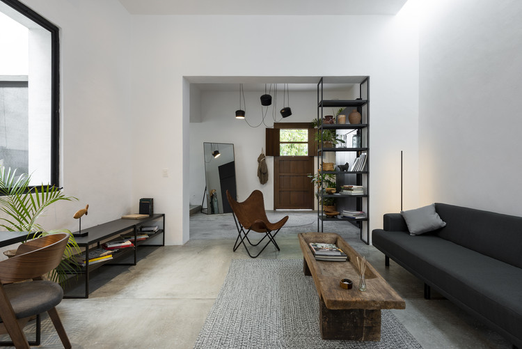 Loft na Rua 72  / Nauzet Rodríguez - Fotografia de Interiores, Sala de Estar, Madeira